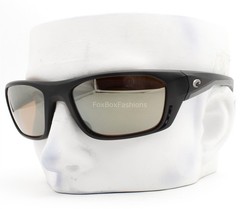 Costa Del Mar Whitetip PRO Sunglasses Matte Black Polarized Copper Silver Glass