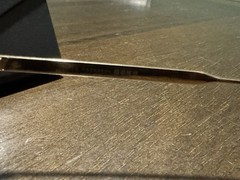 John Varvatos SJV563580GOL Titanium Gold Grey Gradient Sunglasses