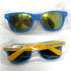 High Noon Sun Sips Adult Sunglasses in Blue/Yellow – One Size