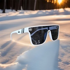 New Blenders Style Quiksilver Sunglasses In Frost Snow White Unisex UV400 USA