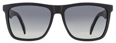 Carrera Rectangular Sunglasses CA5041/S 807WJ Black Polarized 56mm 5041