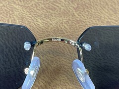 Cartier Panthere CT04940 001 M Rimless Gold Frame Black Lens Sunglasses – 140