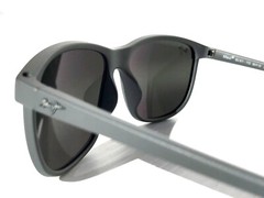 NEW Maui Jim LELE KAWA Grey Stripe POLARIZED Neutral Grey GLASS Sunglass 811-11D