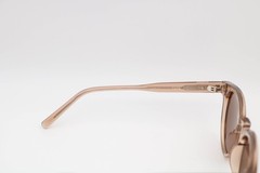 Wmp Eyewear Tate Brown Round Polarized Sunglasses 50-22-148