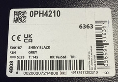 Polo Ralph Lauren PH4210 50018 Sunglasses – Shiny Black/ Grey Lenses 145-55-18mm