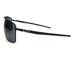 Oakley Sunglasses Gauge 8 OO4124-0162 Matte Black Aviator Frames w/ Grey Lenses