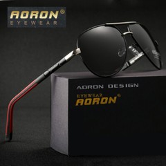 Aluminium HD Polarized Photochromic Sunglasses Pilot Men Driving Glasses Eyewear