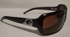 Costa Del Mar Brown Frame Orange Lens Sunglasses Unisex Adults