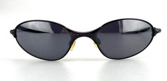 Oakley C Wire Vintage Sunglasses Dark Carbon BROKEN for PARTS
