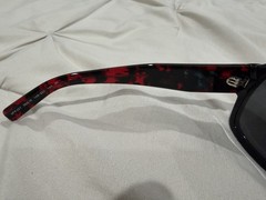 Prada SPR 22Y Sunglasses FRAMES 1AB-5S0 Black 56[]16-140 Red Tortoise K445