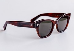 Oliver Peoples OV5490SU Eadie Red Tortoise Rectangle Polarized Green Lens 51mm
