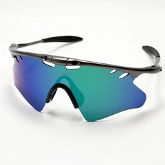 Oakley X-Metal Mag Sunglasses Gunmetal Frame Green Gradient Lens New