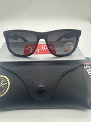 Ray-Ban Justin Grey Polarized Gradient Men’s Sunglasses RB4165 622/T3 54mm
