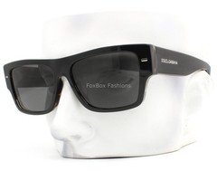 Dolce Gabbana Sunglasses DG4451-F 3403/87 Black on Grey Havana with Case