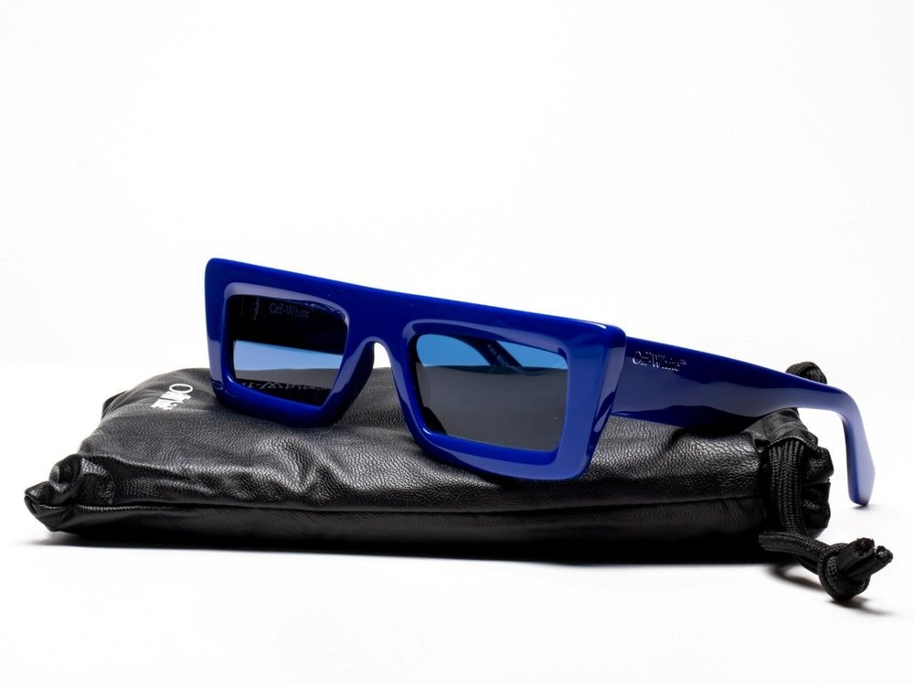 Off-White Ontario OERI136 Eyeglasses Blue 4545 Authentic 52mm
