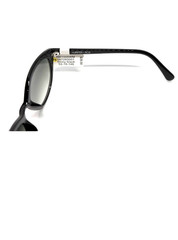New Harper•Roe Shiny Black Sunglasses 52-18-146 #660 NWT