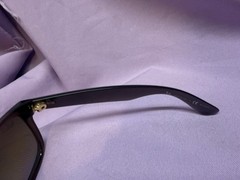 Ray-Ban RB4165 Justin Transparent Dark Brown Sunglasses 54mm 16mm 145mm -6597/T5