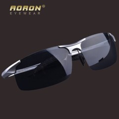 Aluminium Photochromic Polarized Sunglasses Mens Driving Outdoor Sport Glasses
