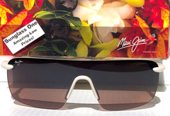 Maui Jim PALULU Metallic Matte Platinum POLARIZED HCL Bronze Sunglass HS680-05
