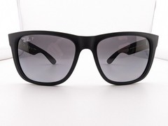 Ray-Ban Sunglasses, Polarized Lenses, RB 4165 622/T3 3P Justin, 54-16-145, Black