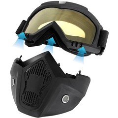Motorcycle Goggles Windproof Riding Glasses UV Protection Snowboard Eyewear ATV