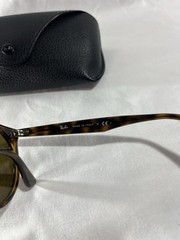 Ray-Ban RB2180 Polished Light Havana Frame Polarized Brown Lens 49-21