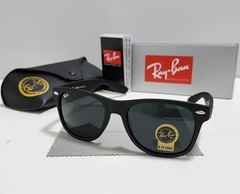 Ray-Ban RB2140 Classic Wayfarer Sunglasses Black Frame Glass black Lens 50/22 mm