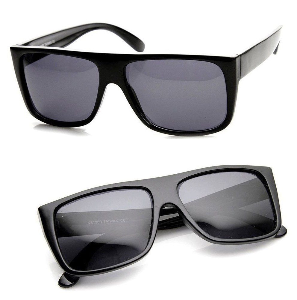 80’s Retro Classic Old School Eazy E. Hardcore Flat Top Sunglasses