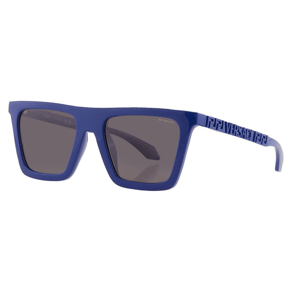 Versace Polarized Grey Browline Men’s Sunglasses VE4468U 545081 53