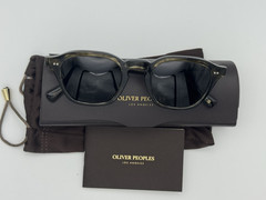 Oliver Peoples EYLES OV5580SU 1735P1 – Soft Olive Bark / G-15 Polarized (48mm)