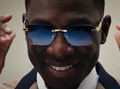 Sun Glasses Square Elegant Comfortable Comfort Miami Shades Music Rap Style