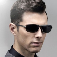 Mens Polarized Photochromic Sunglasses Driving Outdoor Eyewear UV400 Glasses