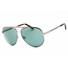 Guess Unisex Sunglasses Shiny Gunmetal Metal Full Rim Aviator Frame GU00209 08V