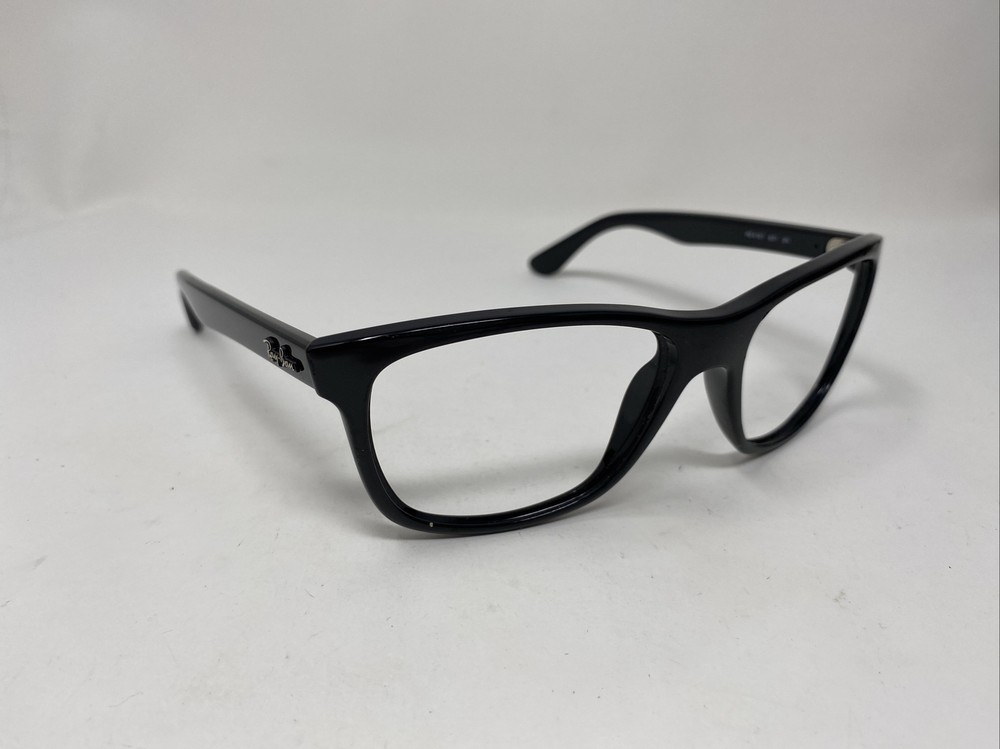 RAY BAN RB 4181 601 GLOSSY BLACK SUNGLASSES ITALY FRAME YJ45