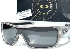 NEW Oakley TURBINE ROTOR Matte Grey POLARIZED Galaxy Black Lens Sunglass 9307