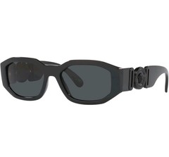VERSACE VE4361 536087 53mm Black Dark Grey Men’s Sunglasses