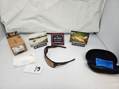 Costa Del Mar Diego Sunglasses Matte Black/Gold Mirror Polarized Glass 580G USA