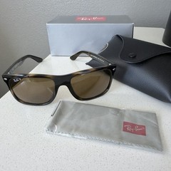 Ray-Ban Boyfriend Two Havana/Brown Polarized 60mm Sunglasses RB4547 710/57 57 18