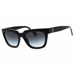 Guess Men’s Sunglasses Shiny Black Injected Propionate Cat Eye Frame GU00206 01B
