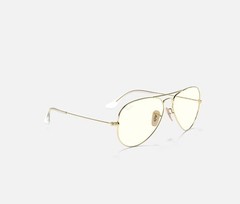 Ray-Ban Aviator RB3025 Clear Evolve Gold Photochromic Sunglasses