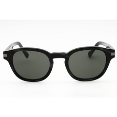 Zeiss Men’s Sunglasses Grey Horn Acetate Oval Shape Full Rim Frame ZS23536S 036
