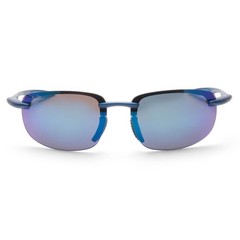 Maui Jim Men’s Hookipa 63mm Metallic Matte Blue Polarized Sunglasses B676-03