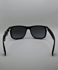 Ray-Ban Justin Classic Unisex Grey Lens Black Sunglasses – (RB4165 622/T3)