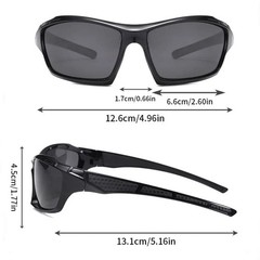 New 2025 Polarized Vertex Men AntiGlare Fishing Cycling Driving Sport Sunglasses