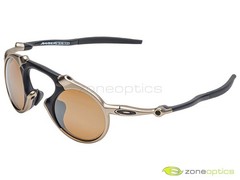 Oakley Madman Polarized Sunglasses OO6019-03 X Metal Plasma/Tungsten Iridium
