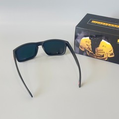 Oakley Holbrook OO9102 signature edition sunglasses frosted black frame red lens