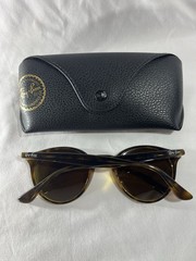 Ray-Ban RB2180 Polished Light Havana Frame Polarized Brown Lens 49-21