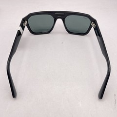 Ray Ban Corrigan Geometric Square Full Rim Sunglasses RB4397 Black/Green