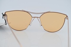 Cat Eye Celebrity ,,Fashion, Yellow Sunglasses 1151