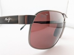 Maui Jim Sunglasses, Whitehaven MJ776-14A Gunmetal, 63-16-135, Made in Italy